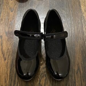 Classic Black Kids Dress Shoes